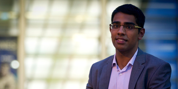 Sudhvir Singh, director of the Auckland branch of Generation Zero, a climate-change activist group is backing plans for housing developments on the grounds of Unitec in Mt Albert, Auckland.