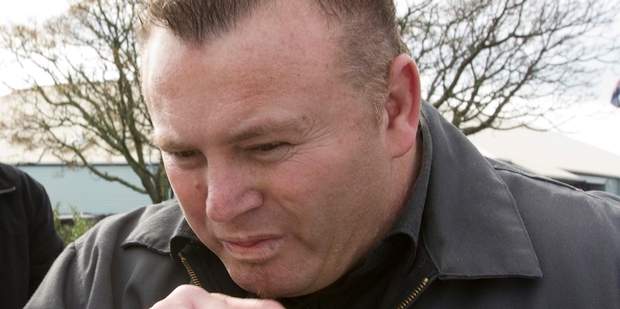 Damian Christopher Gillard leaving Pukekohe District Court in August 2012. Photo / Greg Bowker