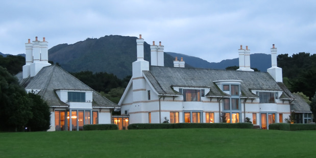 Wharekauhau Country Estate sits on a 2200ha farm that's surrounded by Martinborough's vineyards. Photo / Mark Mitchell