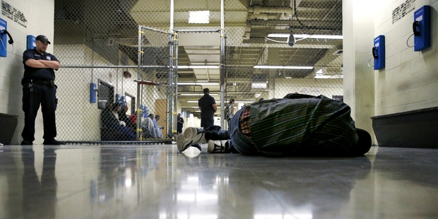 Chicago's Cook County Jail holds some of those committing gun violence; many more are still on the city's streets. Picture / AP