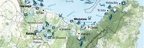 The area that the new app covers, showing all the activities on the land above. Image/supplied.