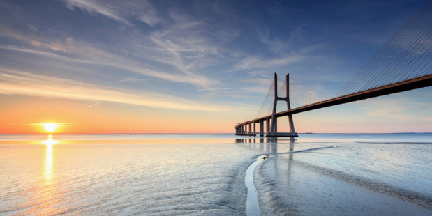 Vasco da Gama Bridge, Lisbon, Portugal. The French have now overtaken the British as the biggest group of foreign home buyers in Portugal. Photo / Thinkstock