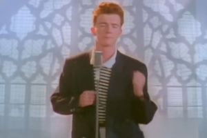 The viral 'rickrolling' phenomenon helped revive the Eighties singer's career.