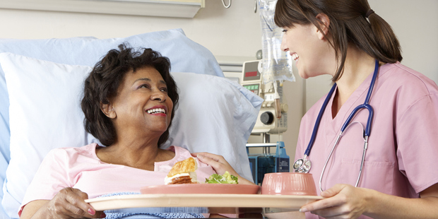 Why do hospitals serve free meals to their patients? Photo / Thinkstock