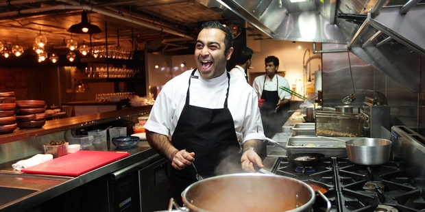 Chef Sid Sahrawat's restaurant Cassia puts Indian tastes in a new perspective. Photo / Doug Sherring