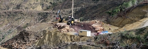 TIGER COUNTRY: Matariki Forest is on steep and eroding hillsides. 220714WCSMFOREST2