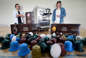 Eco-friendly coffee capsule gives young Kiwis shot at big time