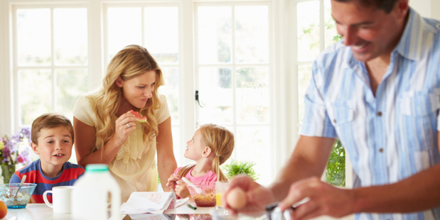It is important to make the effort to get to know your partner's children. Photo / Thinkstock