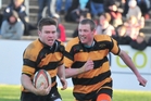 IN FORM: Robbie Anderson (with ball), new face in Wairarapa-Bush backline. IN FORM: Robbie Anderson (with ball), new face in Wairarapa-Bush backline.