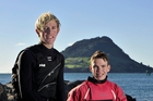 IN CONTENTION: Tauranga sailors Zak Merton (left) and Sam Barnett are doing well at the 420 Worlds in Germany.PHOTO/GEORGE NOVAK IN CONTENTION: Tauranga sailors Zak Merton (left) and Sam Barnett are doing well at the 420 Worlds in Germany.PHOTO/GEORGE NOVAK