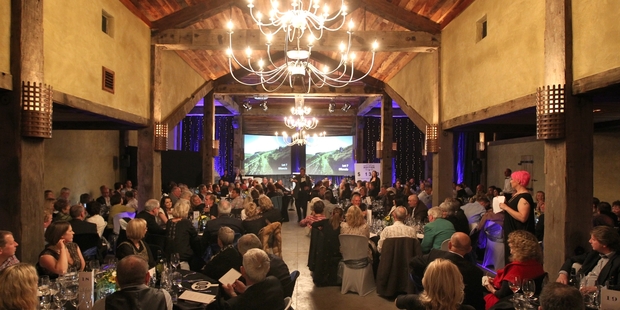 GLASSES HALF FULL: Last year's Hawke's Bay Winegrowers Charity Fine Wine Auction at Church Rd was a roaring success. PHOTO/FILE