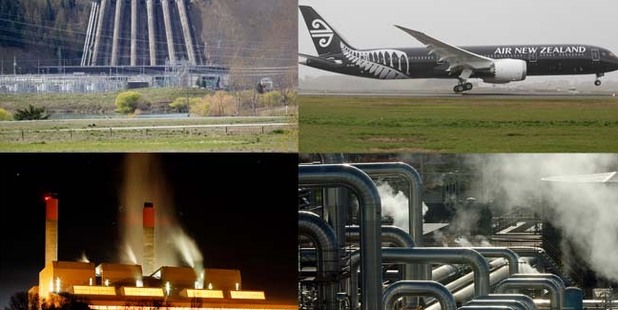 All four of the companies involved in the Government's state asset sell-down will report over the coming weeks. Photo / Richard Robinson, Christine Cornege, Peter Meecham