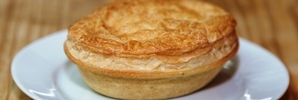 One Tree Bakery's gold awarded chicken and vegetable pie