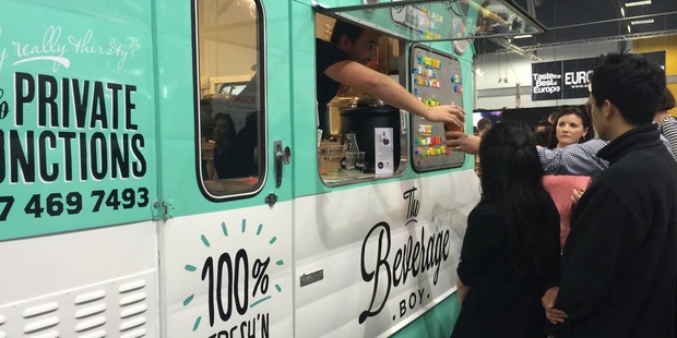 The Beverage Boy smoothie truck at The Food Show.