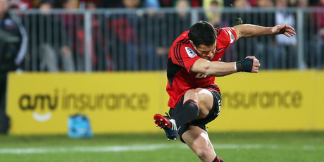 Dan Carter of the Crusaders. Photo / Getty Images