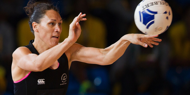 New Zealand Silver Fern Jodi Brown. Photo / Greg Bowker