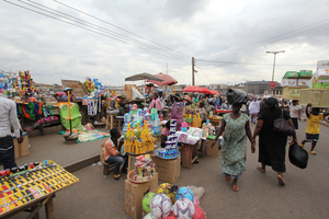 The centre of Kumasi is the main market place in West Africa. Photo / Getty Images.
