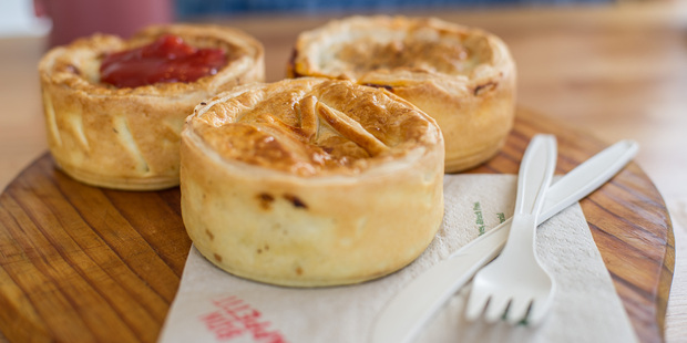 Mustard Kitchen pies - free range, fresh and "made with love". Photo / Jason Dorday