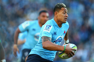 Israel Folau. Photo / Getty Images