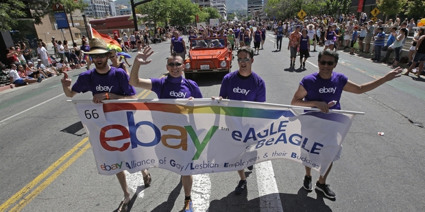 Ebay released a report on its workforce on Thursday amid a push for Silicon Valley companies to address diversity issues. Photo / AP