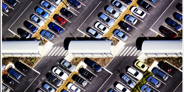 Car parks are notorious places for having accidents. Photo/Richard Robinson.