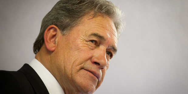 New Zealand First Leader Winston Peters. Photo / Richard Robinson
