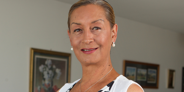 Georgina Beyer in her Wellington apartment. Photo / New Zealand Herald / Mark Mitchell