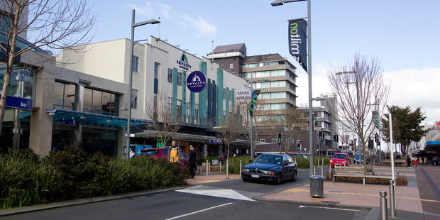 Victoria St, Hamilton. Photograph / Christine Cornege.