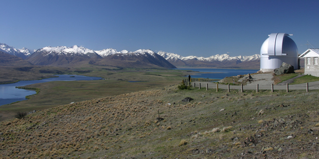 The Mount John Observatory at Lake Tekapo.