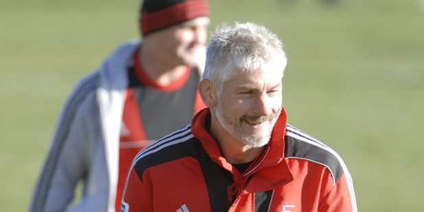 Crusaders coach Todd Blackadder. Photo / Geoff Sloan
