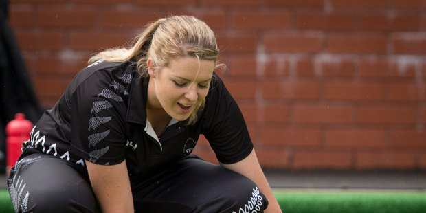 Mandy Boyd and Gillies Kaka are Hawke's Bay first medal winners. Photo / Greg Bowker