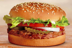 Burger King Whopper Jr picture supplied NZH