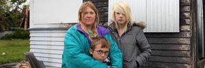 Napier woman Kerry McCutcheon and her son Joshua were recently targeted by burglars - the latest in a spate of bad luck. Photo / Paul Taylor
