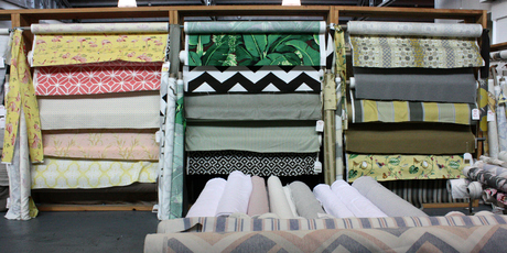 Martha's Furnishing Fabrics. Photo / Anna Lee.