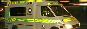 The teenage girl was taken to Thames Hospital in a moderate condition. Photo / File