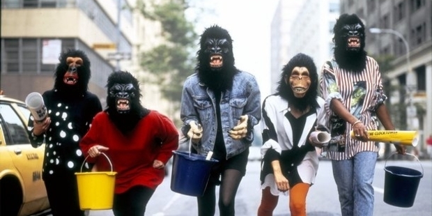The Guerilla Girls. Photo / V&A Museum