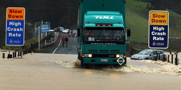 FLOODING: 42 days of rain has taken its toll on Northland. PHOTO/JOHN STONE