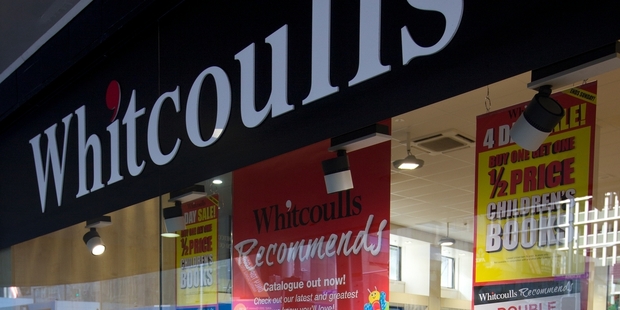 Books have made way for gifts, games and stationery on the shelves at Whitcoulls. Photo / Brett Phibbs