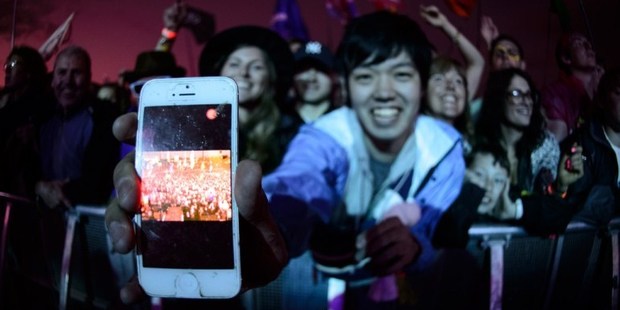 Since it was first released in 2007, the iPhone has more or less taken over Apple - accounting for 57 per cent of its revenue as of April, up from 2 per cent in 2007. Photo / AFP