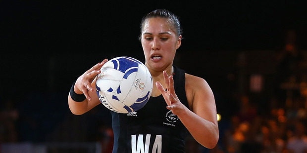 Liana Leota of the Silver Ferns. Photo / Getty Images