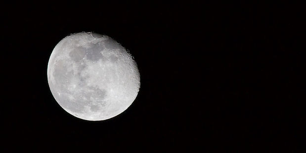 The moon actually does have a slightly lemon shape. Photo / Wiki Commons