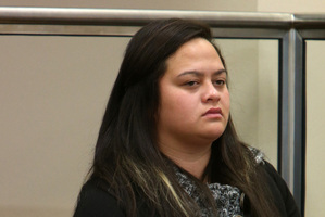 Murder accused Shaylene Wharerau in the High Court at Whangarei. Photo / APN