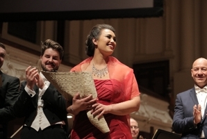 Isabella Moore was named the winner at last night's grand final.