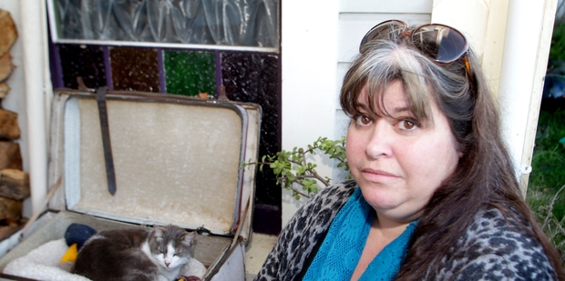 HEARTBROKEN: Sharon Semple lost her cat to dogs. PHOTOS/FILE