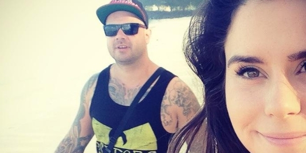 Millie Elder-Holmes with boyfriend Connor Morris who died at the weekend.