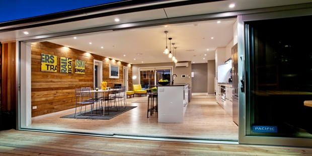 The Takapuna house renovated on the Block is up for sale again. Photo / Greg Bowker