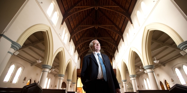 Richard Hurley says about 700 people are in St Benedict's every Sunday. Photo / Richard Robinson