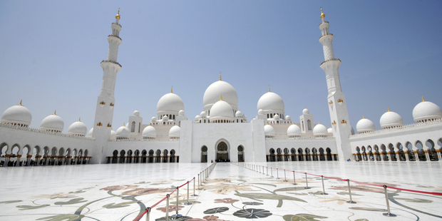 The impressive Sheikh Zayed Grand Mosque. Photo / Thinkstock