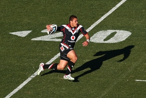Tuimoala Lolohea in action against the Raiders. Photo / Getty Images