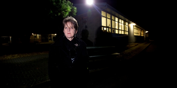 Parent Nikki Mandow at Western Springs College. Photo / Dean Purcell